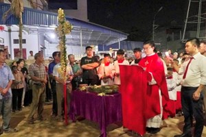 GP.Hưng Hóa - Lễ Lá - Khai mạc Tuần Thánh 2026 tại Chuẩn xứ Ba Đông